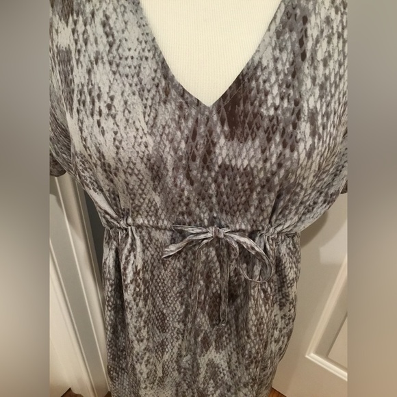 SILK SNAKESKIN ACROBAT DRESS. NWT! SZ XS - Picture 3 of 8